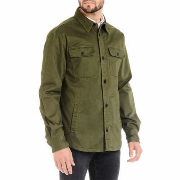 Jachs Men’s Flannel Lined Shirt Jacket - Picture 4 of 4
